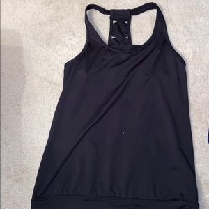 Black Athleta tank top
